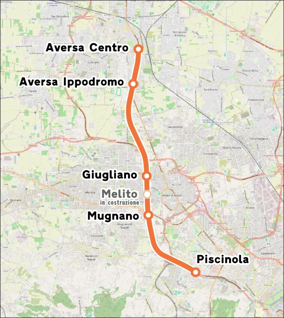 Napoli_mappa_metropolitana_linea 11
