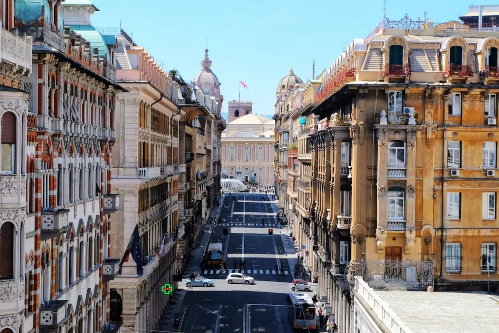 Via XX Settembre, l'arteria dello shopping