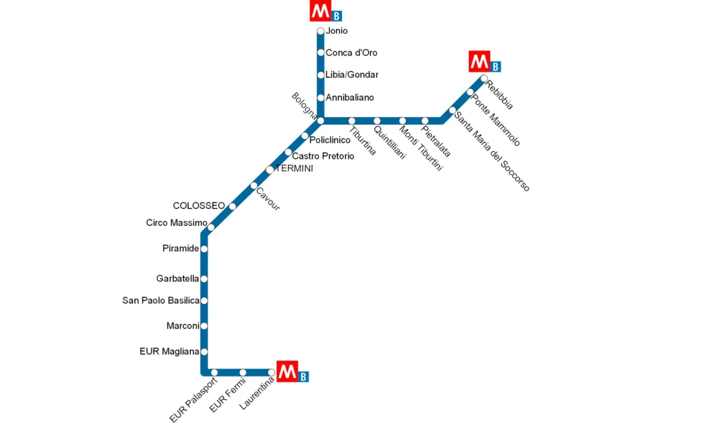 mappa_fermate_linea_B_metro_roma